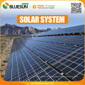 Bluesun 40kw generator solar energy system 40kva on grid  solar panel system